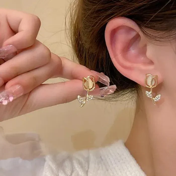Floral Gleam Earring - Image 10