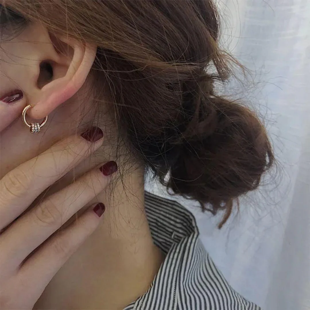 Starry Night Hoops Earring - Image 5
