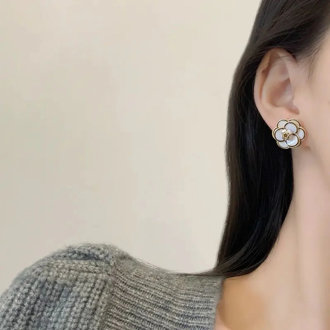 Camellia Charm Earring - Image 2