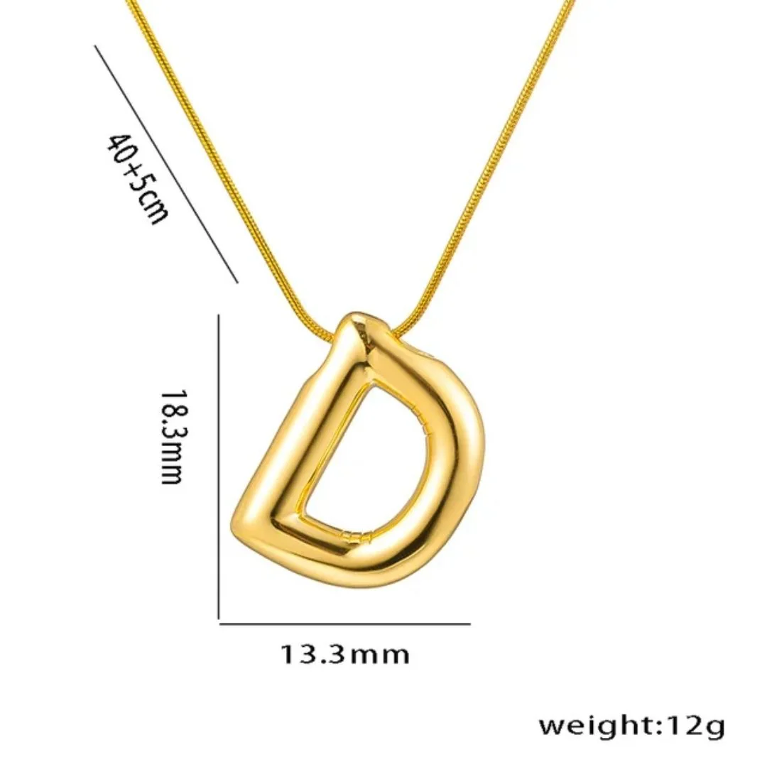 Chunky Alphabet Neckpiece - Image 4