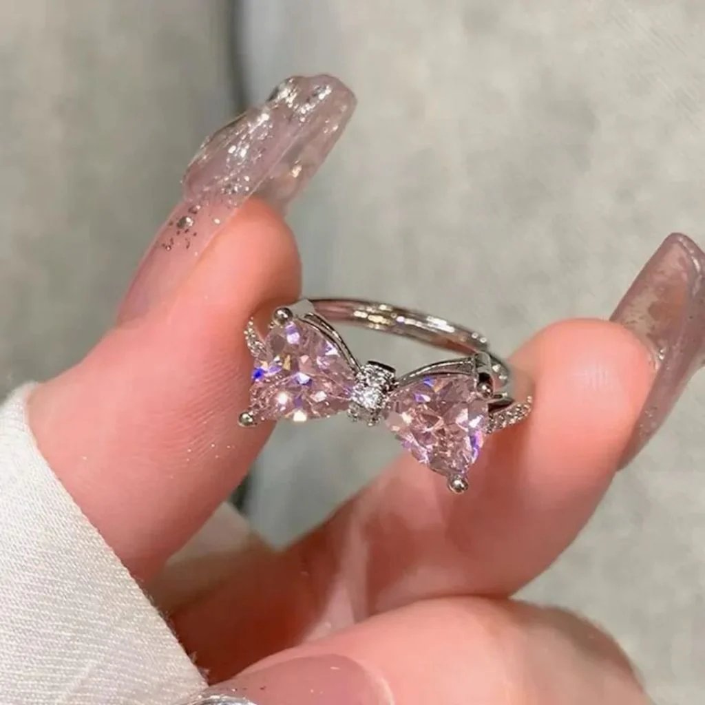 Crystal Gem Butterfly Ring - Image 4