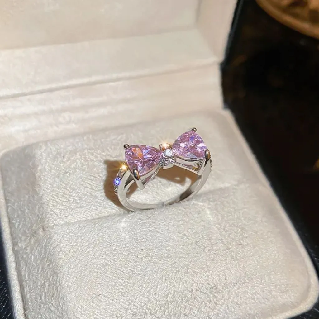 Crystal Gem Butterfly Ring - Image 6