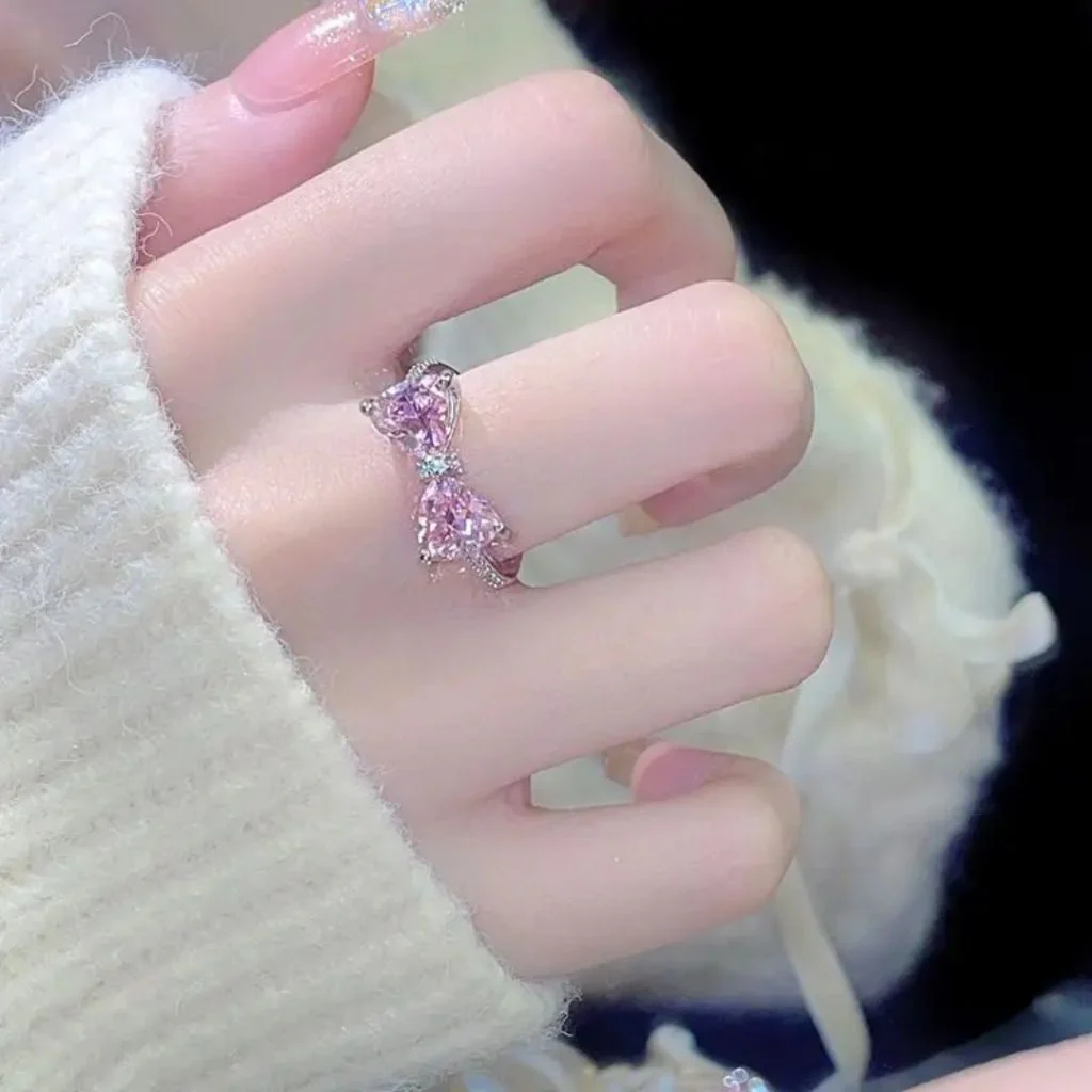 Crystal Gem Butterfly Ring - Image 8
