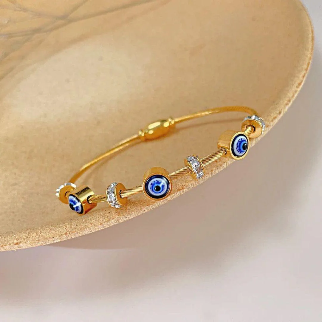 Cut The Crap Evil Eye Bracelet - Image 6