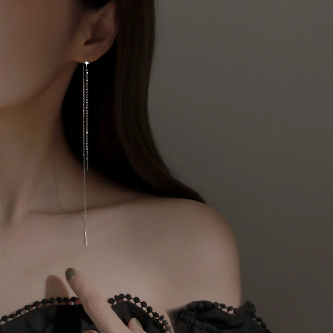 Etoile Threaders Earrings - Image 3