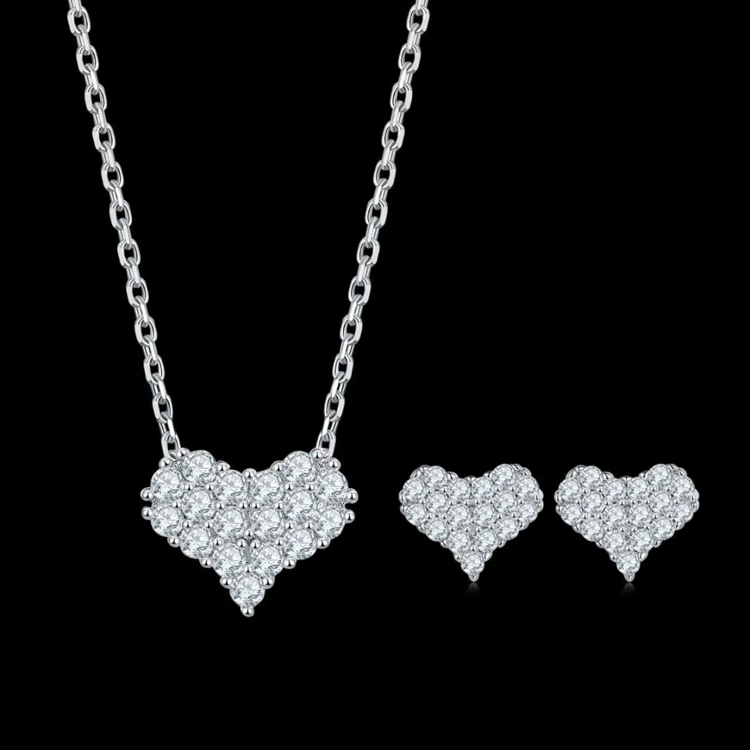 Forever Love Necklace & Earrings - Image 4