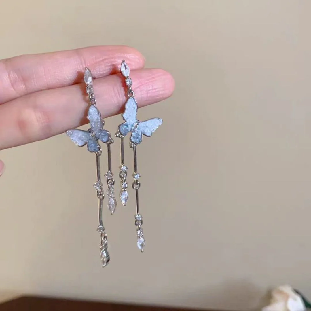 Graceful Monarch Dangles Earrings - Image 2