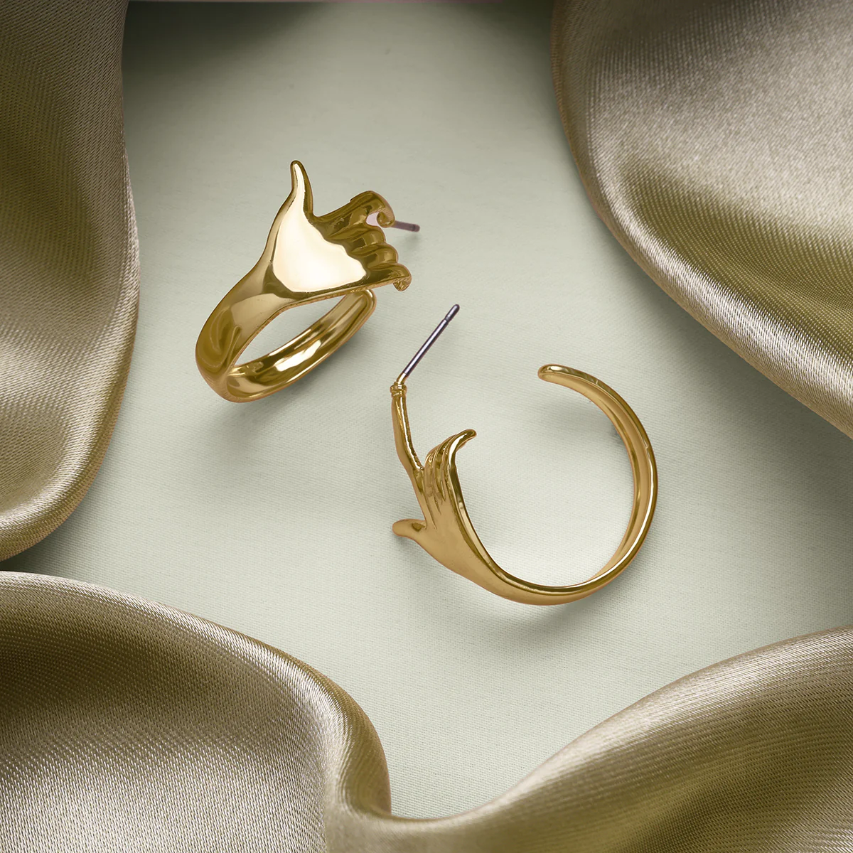 Handy Dandy Hoops Earrings - Image 3