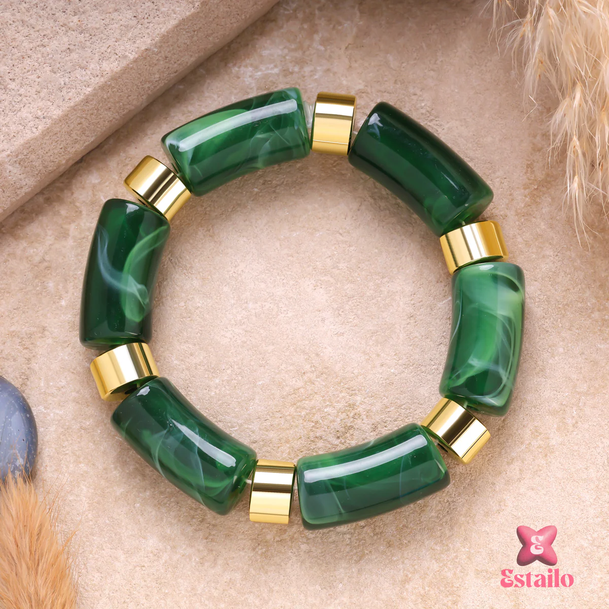 Jade Earthwork Bracelet - Image 3