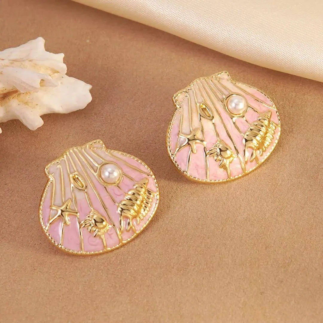 Ocean Breeze Stud Earrings - Image 2