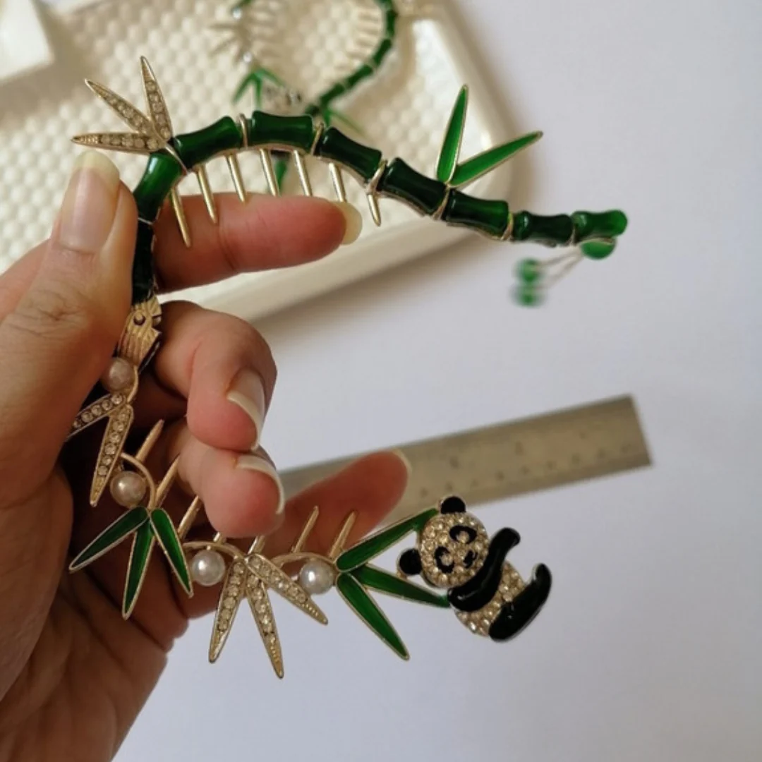 Panda's Paradise Hair Claw - Image 3