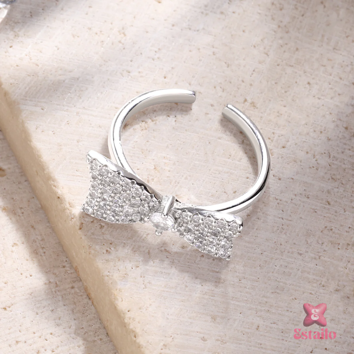 Precious Bow Statement Ring - Image 4