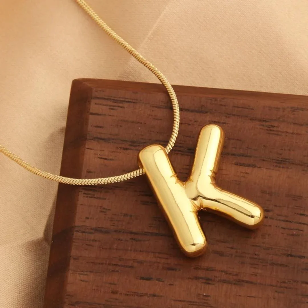 Radiant Letter Necklace - Image 4