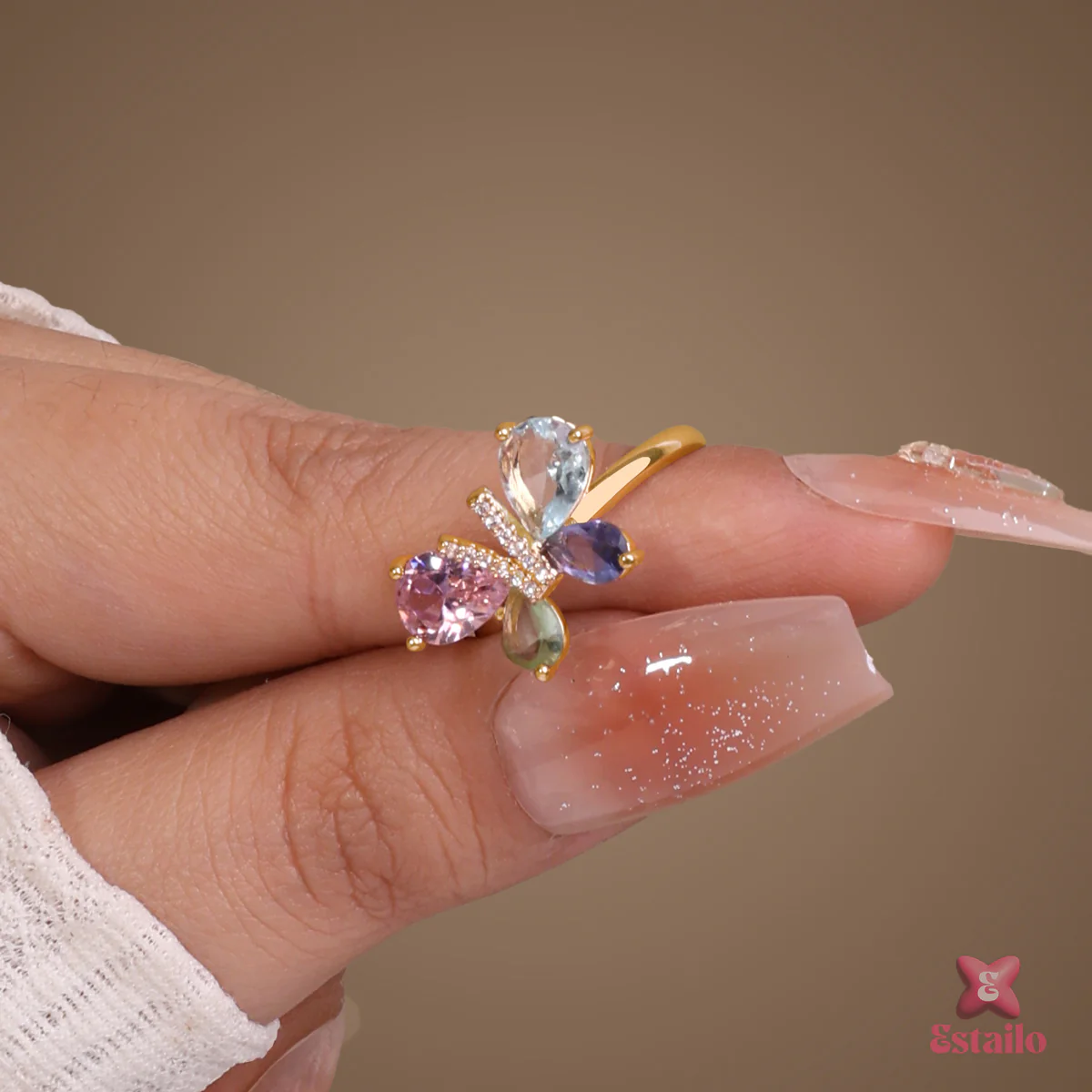Rainbow Wing Ring - Image 3