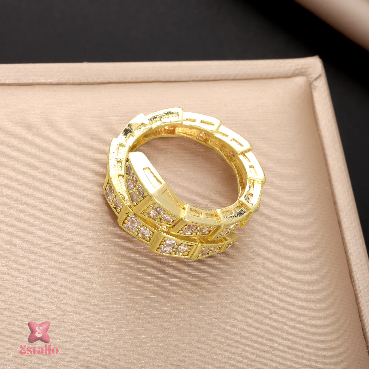Serpentine Coil Ring - Image 3
