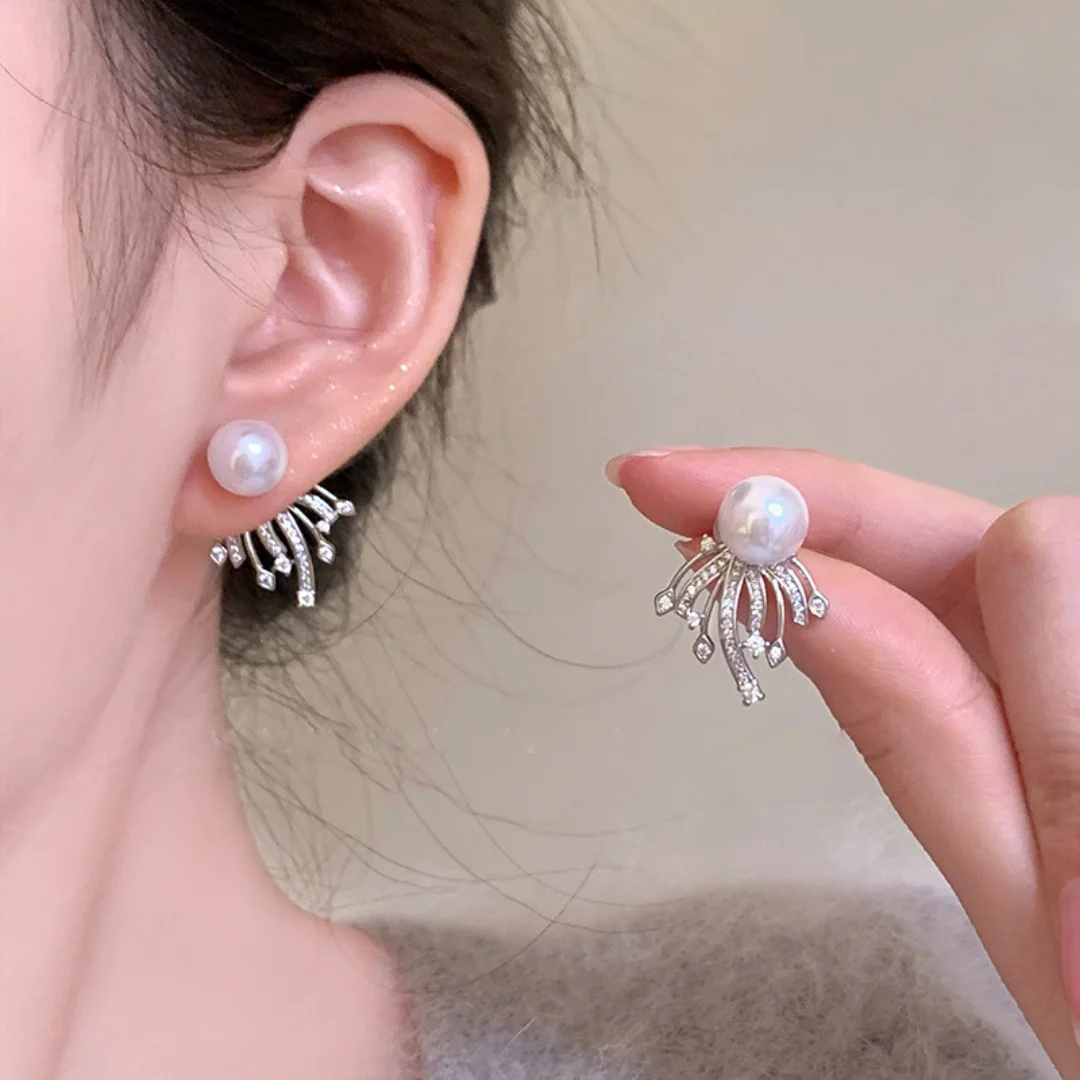 Starlight Pearl Earrings - Image 5
