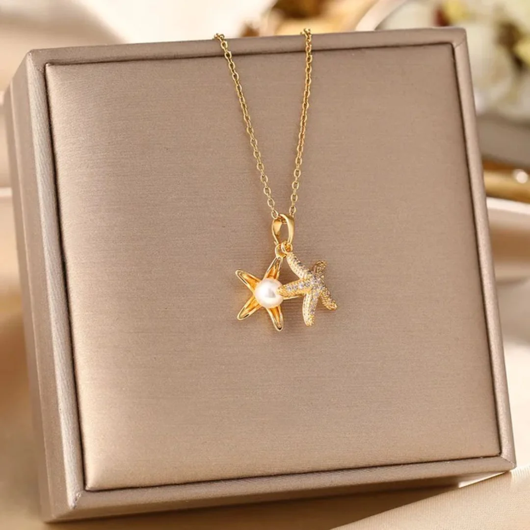 Starlight Sparkling Neckpiece - Image 2