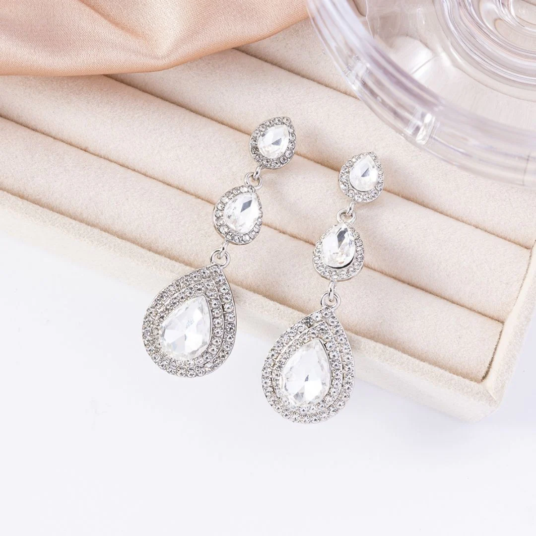 Triple Cascade Earrings - Image 3