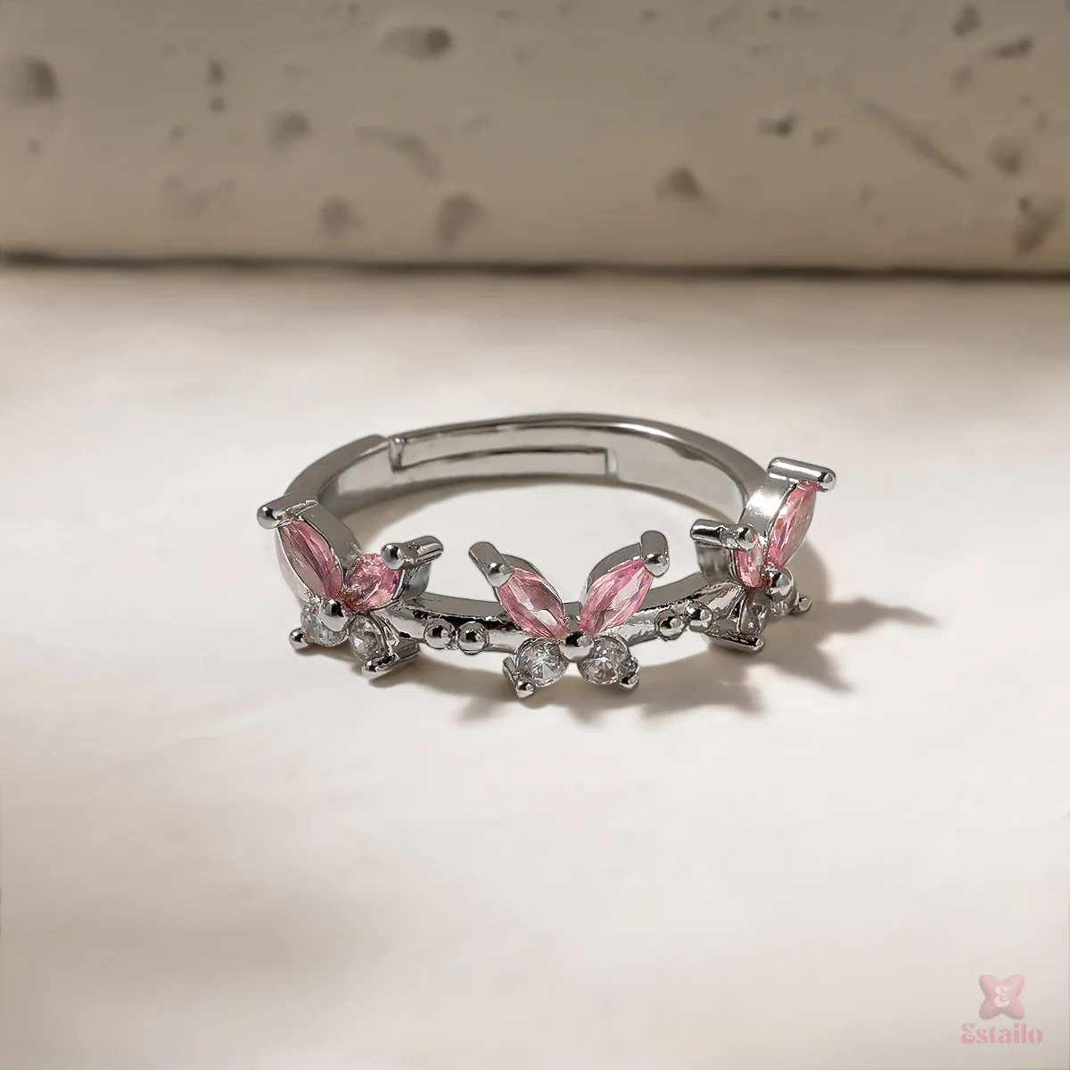 Twin Butterfly Ring - Image 4